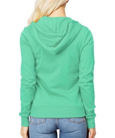 Women's Slim Fit Zip Up Hoodie Lightweight Long Sleeve Kangaroo Pocket Basic Casual wear Oscwohol030-spearmint $16.91 Hoodies...