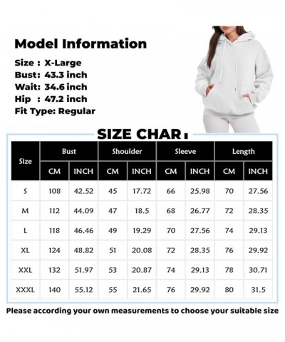 Matching Hoodies Womens Fall Sweater Oversized Sweatshirts Fleece Sweaters Long Sleeve Cute Loose Y2K Clothes Fall Pullover 0...