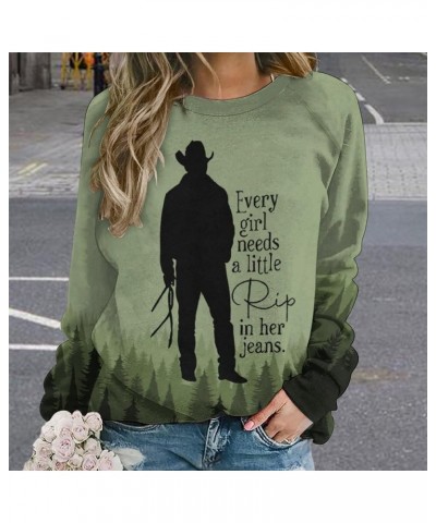 Sweatshirt for Women Trendy Womens Tunic Tops Dressy Casual Long Sleeve Crew Neck Pullover Tops S-3XL Light Green $19.19 Hood...