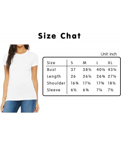 Women's Retired Definition Letter Prints T-Shirt Funny Retirement Gifts Summer Short Sleeve Tees Casual Tops White $8.99 Tops