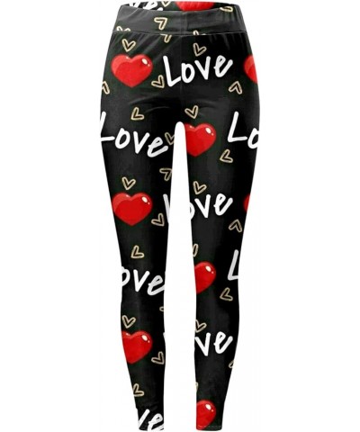 Workout Leggings for Women Yoga Santa Skinny Christmas Pants Leggings Party Running Snowman Christmas Pants Leggings Black-c ...