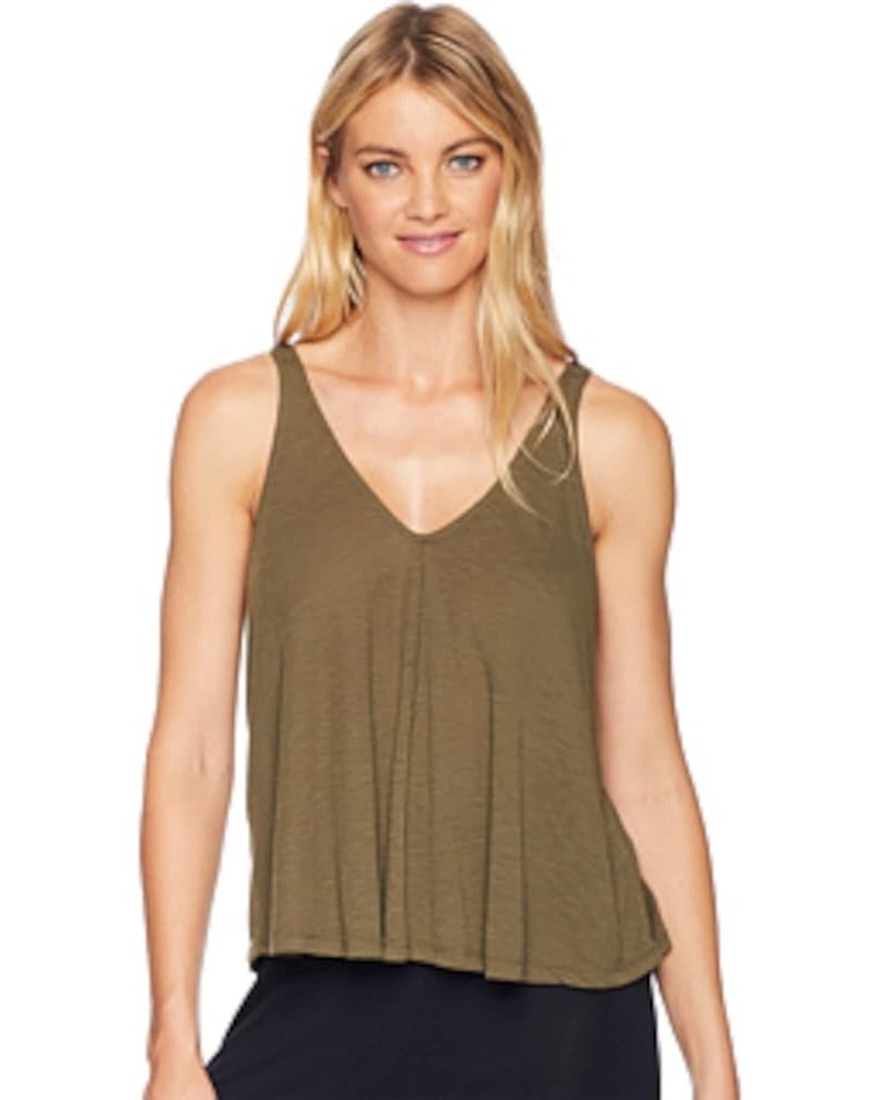 Women's Dani Tank Top Light Green $10.75 Tanks