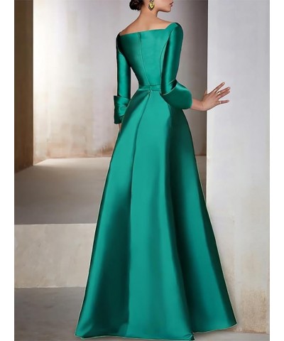 A-Line Evening Gown High Low Elegant Dress Fall Wedding Guest Dress Satin with Bow(s) 2023 LY039 Fuchsia $63.45 Dresses