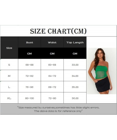 Women Lace Trim Strapless Tube Top Y2k Off Shoulder Backless Bandeau Crop Tops Knitted Aesthetic Slim Fit Tank Streetwear Cro...