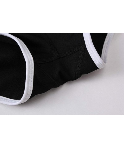 Women's Active Shorts Fitness Sports Yoga Booty Shorts for Running Gym Workout Black/White $11.87 Activewear