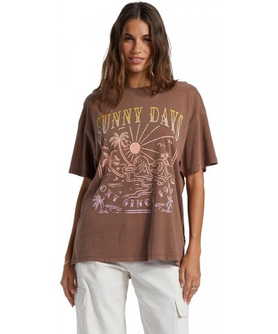 Women's Oversized T-Shirt Root Beer 241 $26.55 Others