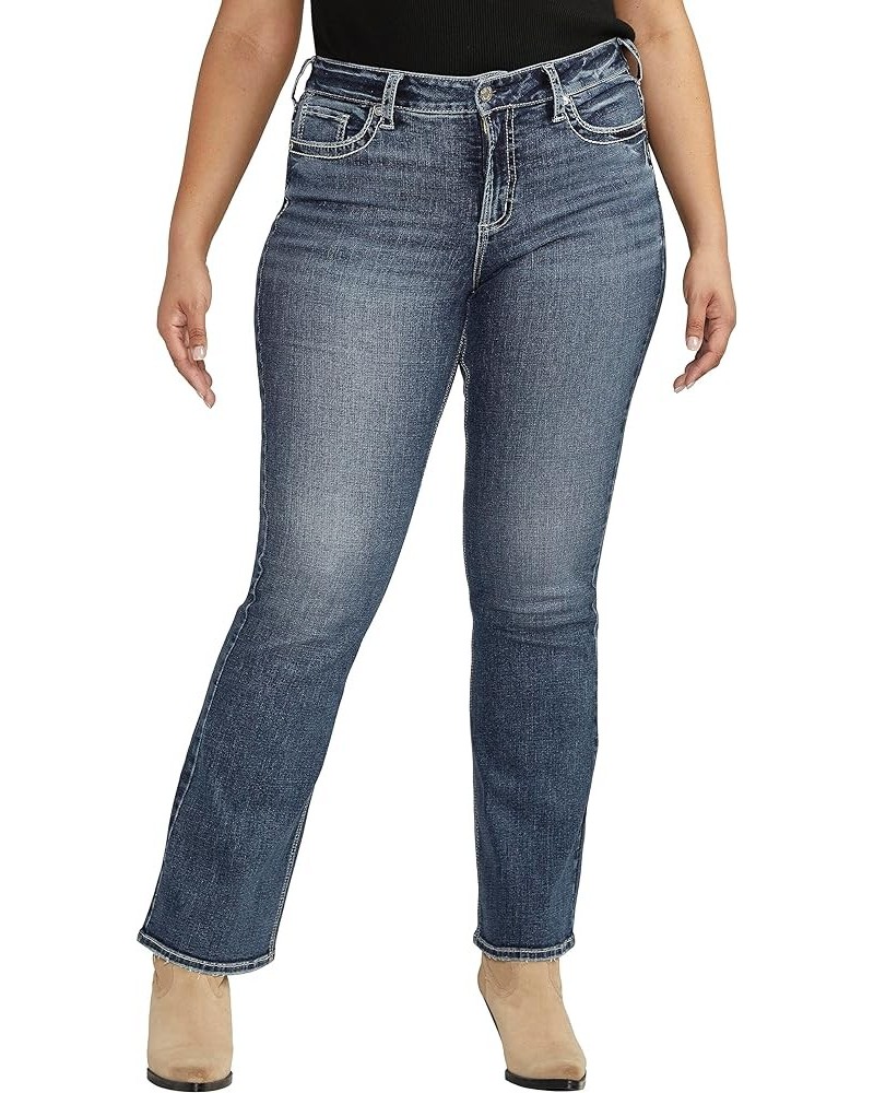 Women's Plus Size Suki Mid Rise Bootcut Jeans Med Wash Ecf365 $35.86 Jeans