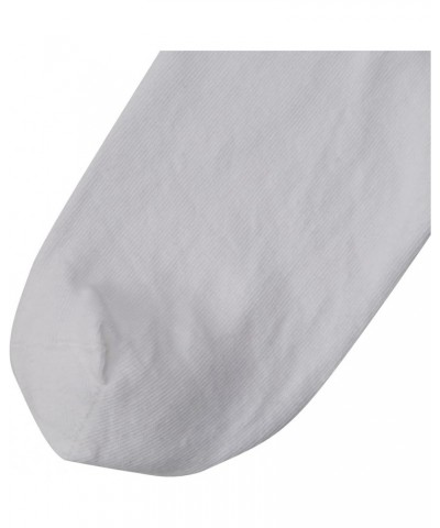 Women's Cotton Basic Cuff Sock White - 9 Pair Pack $13.72 Socks