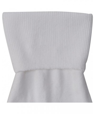 Women's Cotton Basic Cuff Sock White - 9 Pair Pack $13.72 Socks