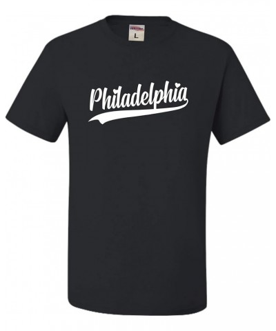 City of Philadelphia Pennsylvania Fashion Script Mens Women Youth T-Shirt Mens Black $11.19 T-Shirts