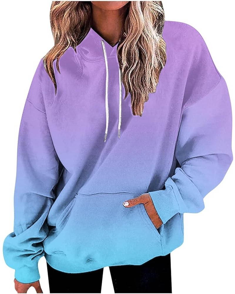 Plain Hoodies For Women 2023 Yes I'm Still Cold Oversized Sweatshirts Color Gradient Long Sleeve Pullover Y2k Jacket Hoodies6...