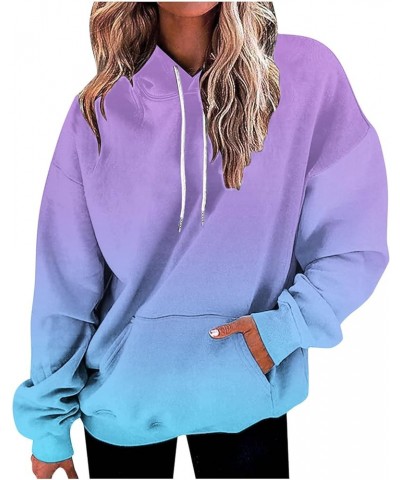 Plain Hoodies For Women 2023 Yes I'm Still Cold Oversized Sweatshirts Color Gradient Long Sleeve Pullover Y2k Jacket Hoodies6...