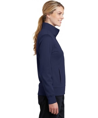 Sport Tek Ladies Sport-Wick Fleece Full-Zip Jacket. LST241 Navy $20.52 Jackets