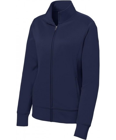 Sport Tek Ladies Sport-Wick Fleece Full-Zip Jacket. LST241 Navy $20.52 Jackets