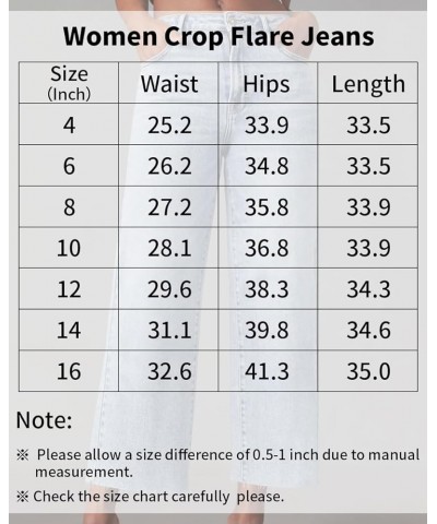 Wide Leg Jeans Woman Straight Leg Jeans for Women Stretchy High Waisted Crop Capri Woman Jeans with Raw Hem A lightblue $22.0...