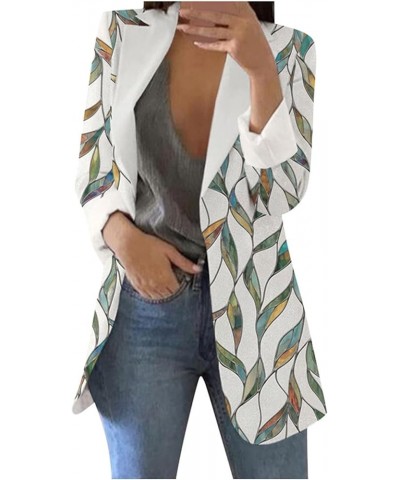 Pumpkin Fancy Polyester Blazer Women Loungewear Long Sleeves Blazers Comfortable Slimming Oversized Lapel 05-green $13.84 Bla...