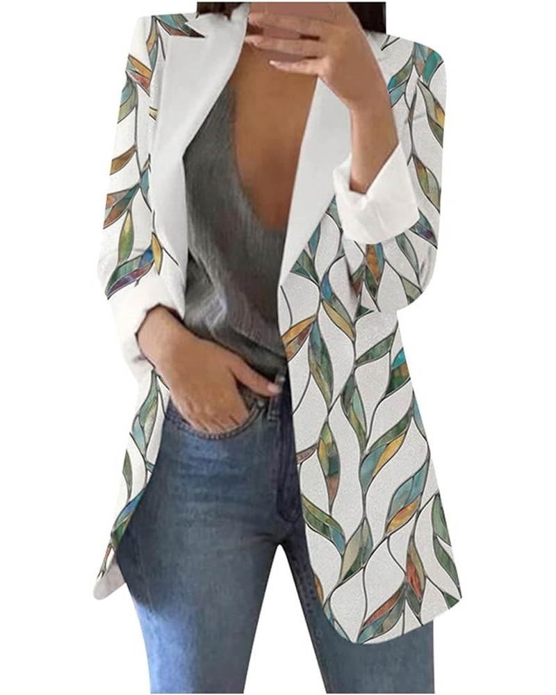 Pumpkin Fancy Polyester Blazer Women Loungewear Long Sleeves Blazers Comfortable Slimming Oversized Lapel 05-green $13.84 Bla...