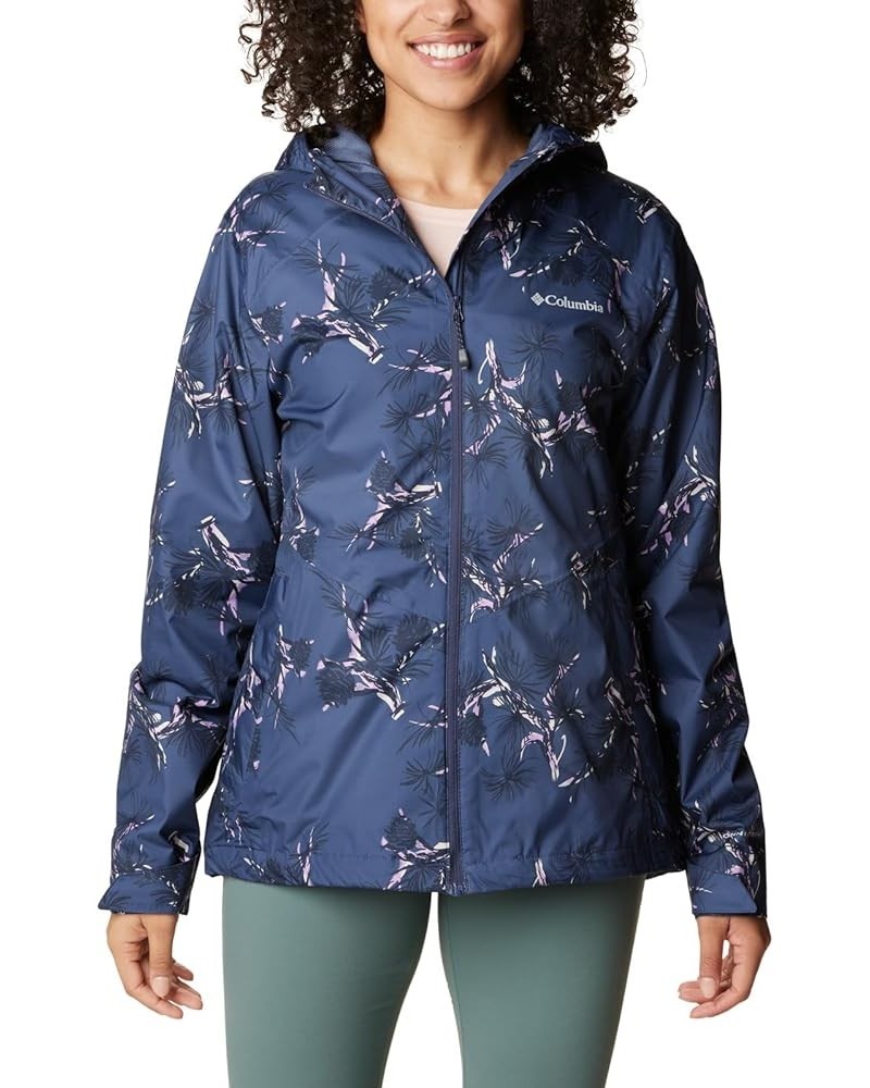 Women's Inner Limits Ii Jacket Nocturnal Pinecones Print $33.46 Jackets