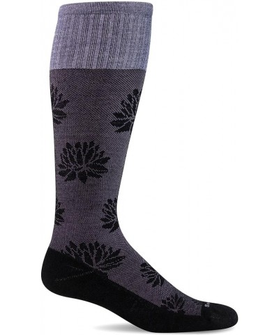 Women's Lotus Lift Firm Graduated Compression Sock Black $19.59 Activewear