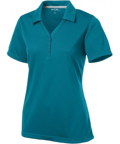 Women's PosiCharge Micro Mesh Polo Blue Wake $10.26 Shirts