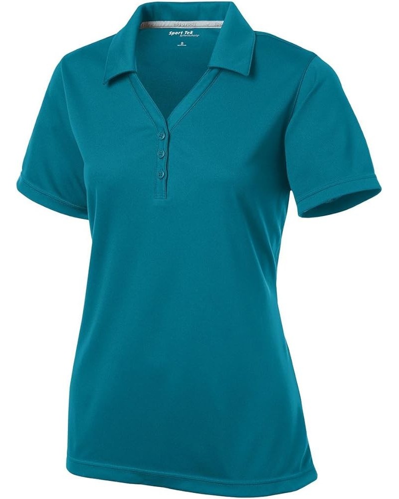 Women's PosiCharge Micro Mesh Polo Blue Wake $10.26 Shirts