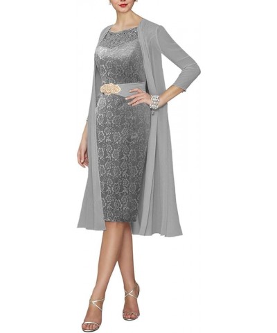 Mother of The Bride Dresses Lace Wedding Guest Dresses for Women Short Mother of The Groom Dresses with Jacket Aqua $31.98 Dr...