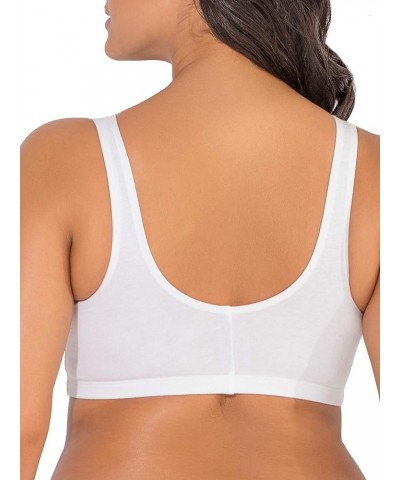 Women's Front Close Builtup Sports Bra Blue Gem Heather/White/Grey 3-pack $15.85 Lingerie