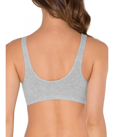 Women's Front Close Builtup Sports Bra Blue Gem Heather/White/Grey 3-pack $15.85 Lingerie