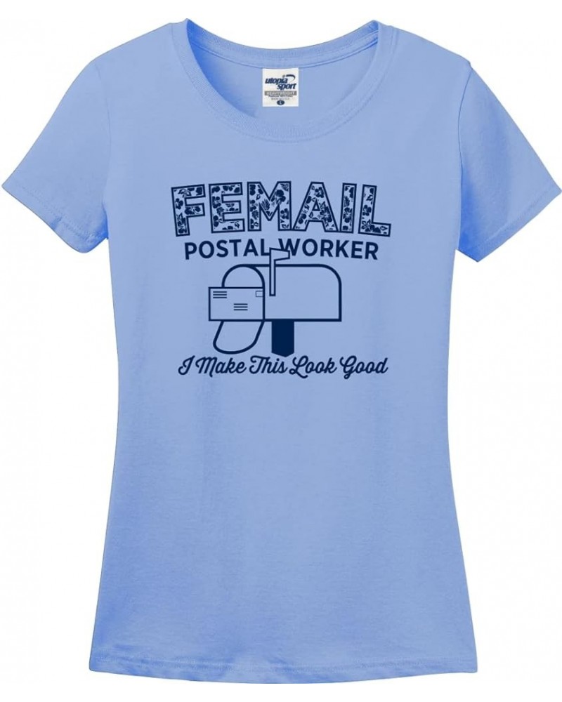 Vintage The Post Office Department Est. 1792 Missy Fit Ladies T-Shirt (S-3X) North Carolina Blue $10.50 T-Shirts