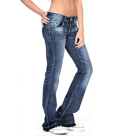 Jeans for Women Women’s Pants Trousers Casual Waisted Lace Jeans Up Women's Jeans Petite Jeans for Women Stretchy 1-navy $13....