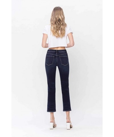 Flying Monkey - Mid Rise Slim Straight Jean - F5278 Darkblue $37.38 Jeans