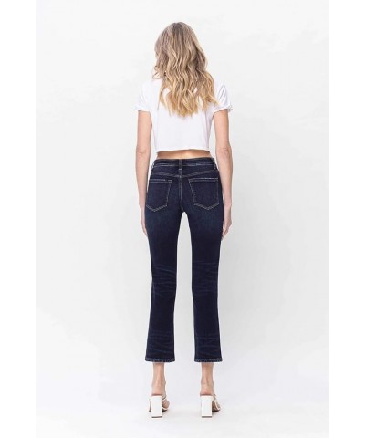 Flying Monkey - Mid Rise Slim Straight Jean - F5278 Darkblue $37.38 Jeans