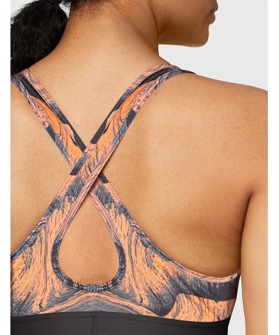 Armour® Mid Crossback Print Peach Plasma (836)/Peach Plasma $10.23 Lingerie