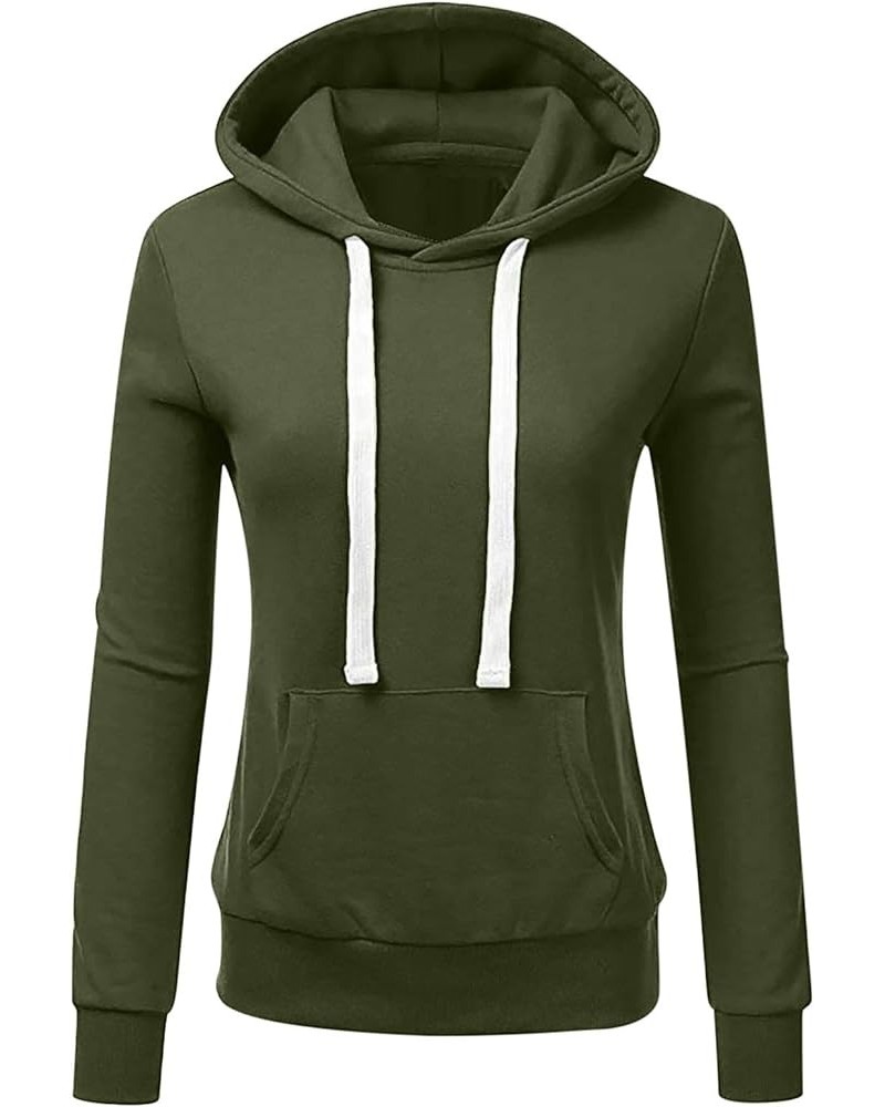 Oversized Hoodies for Women Casual Plus Size Sweatshirts Trendy Hooded Jacket Fall Fashion Clothes for Women 2023 10-army Gre...