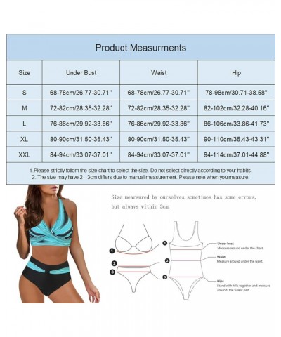 Bikini Sets for Women Swim Top with Built in Bra Two Piece Swimsuit Sexy Push Up Bikini Vintage Beach Hawaii Swimwear Black $...