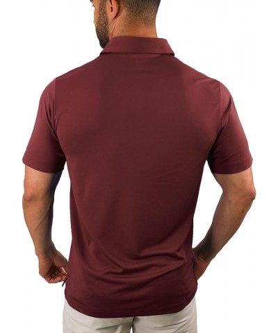 Golf Men's Omni-Wick Drive Polo Deep Maroon $19.80 Shirts