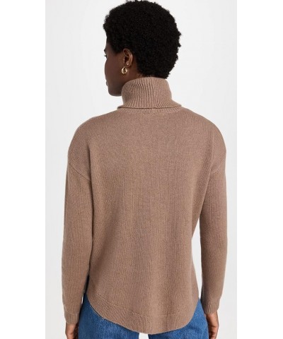 Women's Turtle Neck Sweater Chestnut $71.46 Sweaters