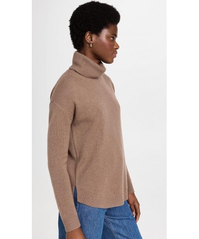 Women's Turtle Neck Sweater Chestnut $71.46 Sweaters