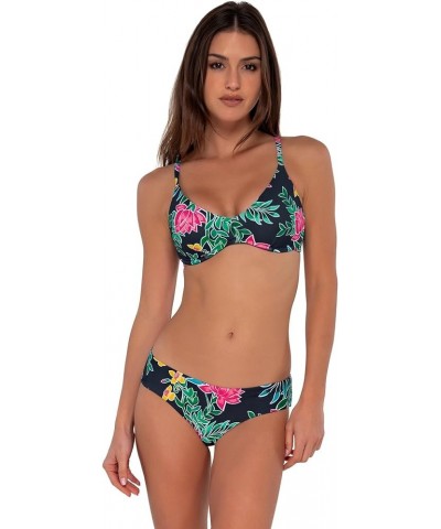 Alana Hipster Women's Swimsuit Bikini Bottom Twilight Blooms $35.88 Swimsuits