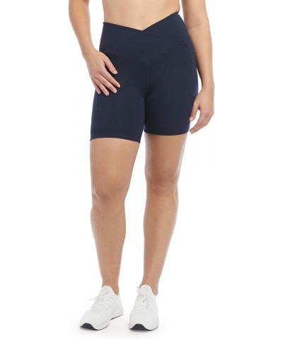 Women's 2 Pack Bike Shorts 7" and 9 Black Salt/Neo Navy $14.58 Activewear