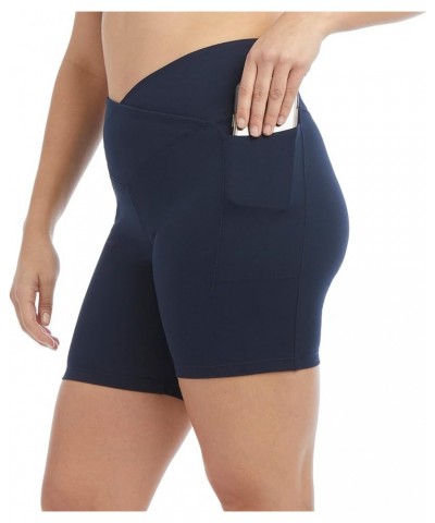 Women's 2 Pack Bike Shorts 7" and 9 Black Salt/Neo Navy $14.58 Activewear