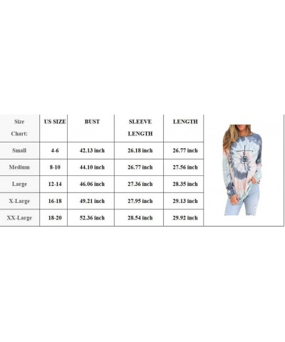 Women's Casual Color Block Tie Dye Crewneck Faith Over Fear Long Sleeve Loose Pullover Sweatshirt Tops Jesus-br $13.20 Hoodie...