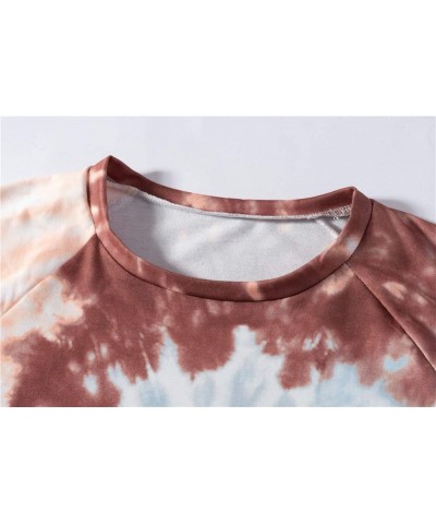 Women's Casual Color Block Tie Dye Crewneck Faith Over Fear Long Sleeve Loose Pullover Sweatshirt Tops Jesus-br $13.20 Hoodie...