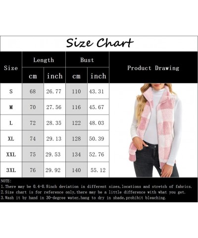 Vests for Women Fashion Fleece Jacket Sleeveless Coats Zip Up Cardigan Womens Vests in Outerwear with Pockets A-wine Red $17....