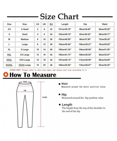 Cargo Pants for Women High Waisted Stretcy Wide Leg with Pockets Casual Solid Adjustable Waist Workout Gym Sweatpant E-hot Pi...