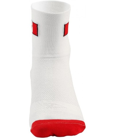 Men's Aerator D-Logo Sock Canda Flag $9.43 Socks