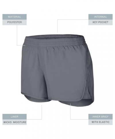 Women's Ladies Wayfarer Shorts Graphite $11.58 Activewear