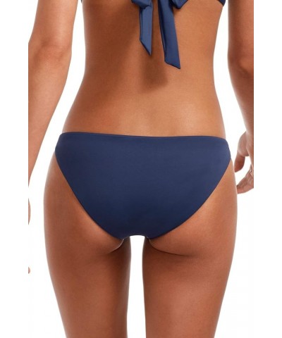 Luciana Full Coverage Bottom | Full Coverage Bikini Bottom Deep Blue Ecolux $15.64 Swimsuits