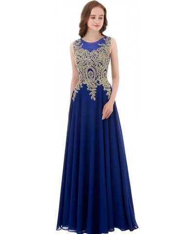 Gold Lace A Line Long Chiffon Women Formal Corset Prom Evening Dresses Silver $38.85 Dresses