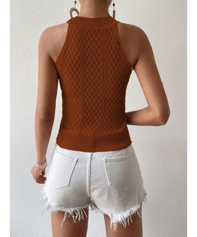 Ssighuyx Women's Knit Crop Tank Top Cute Sleeveless Ribbed Tank Tops Knitted Tube Shirts Tops for Summer Going Out Cami Tops ...